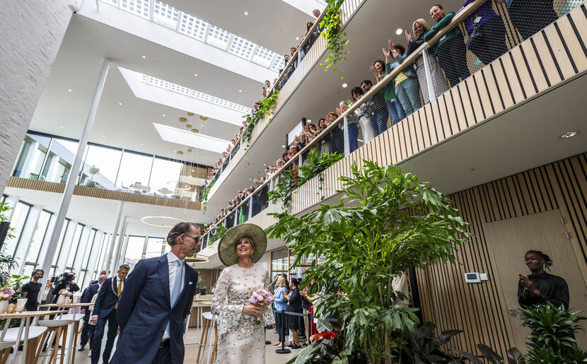 Koningin Máxima opent hoofdkantoor dsm-firmenich