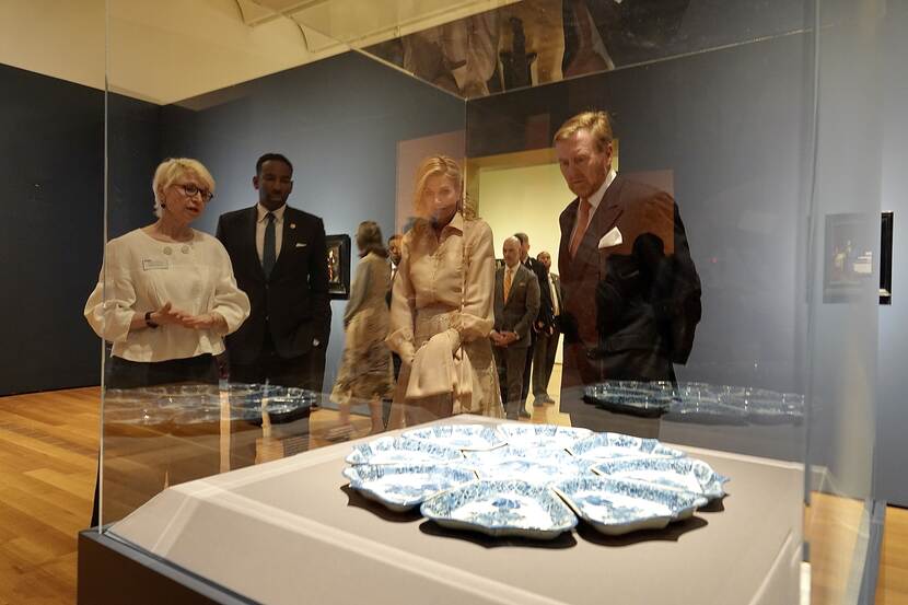 Koninklijk Paar bezoekt High Museum of Art Atlanta