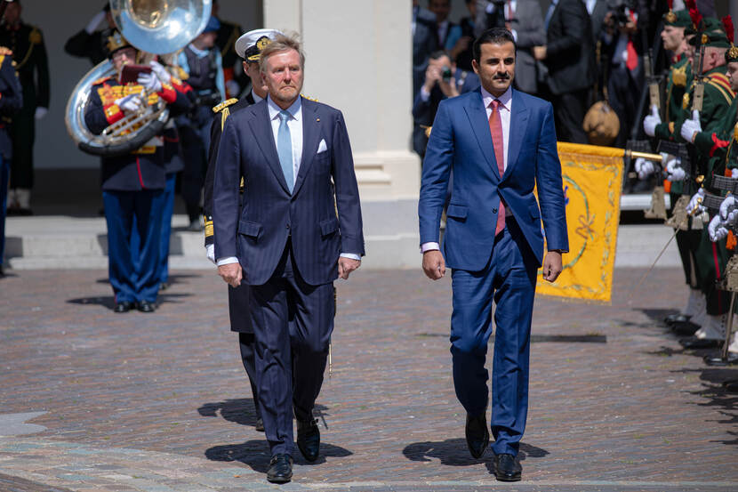 Koning en Emir van Qatar