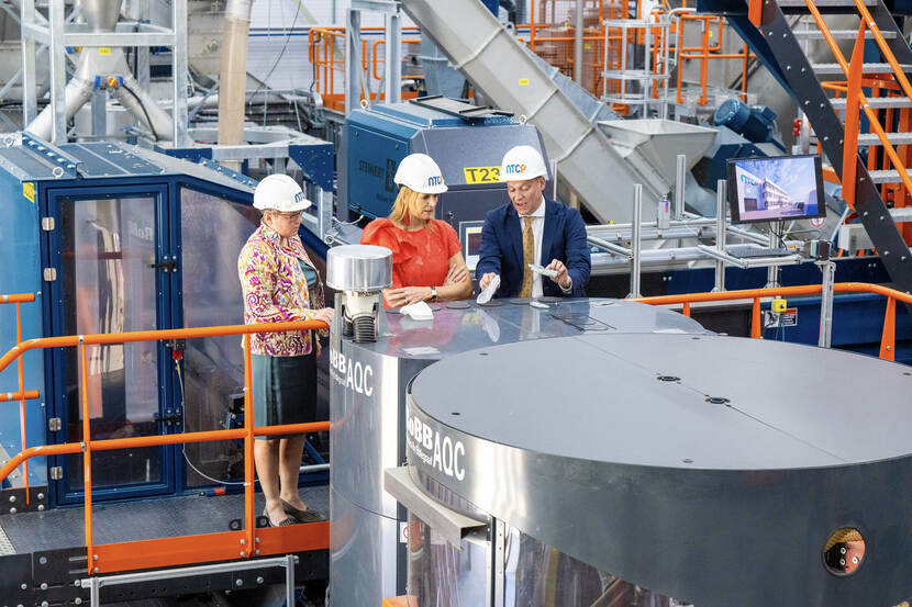 Koningin Máxima bezoekt circulair bedrijvennetwerk Friesland