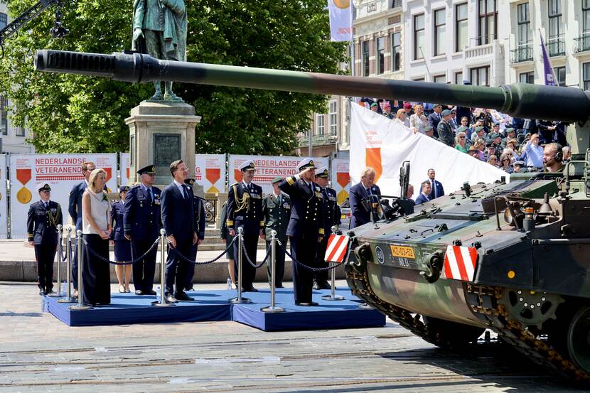 Koning Willem-Alexander bij Veteranendag 2024