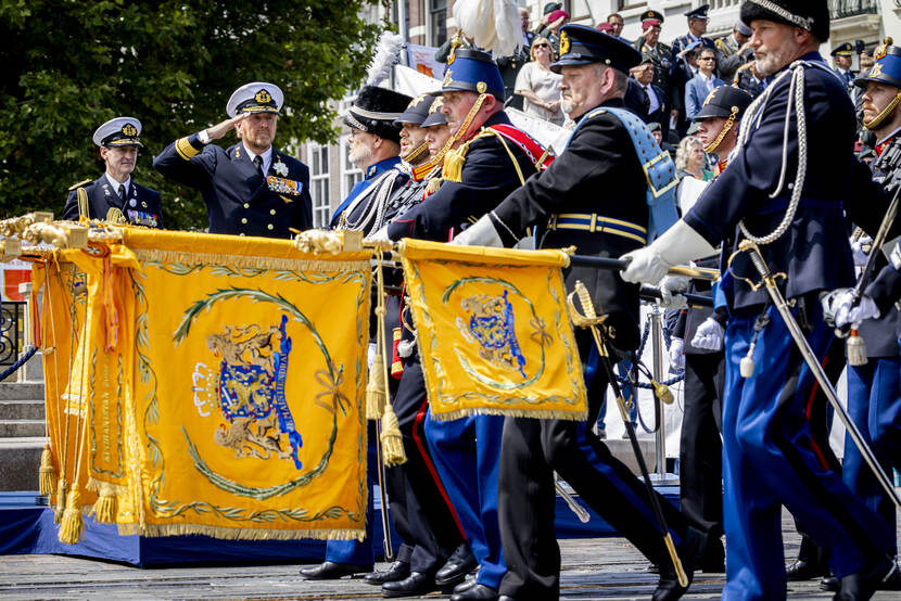 Koning Willem-Alexander bij Veteranendag 2024