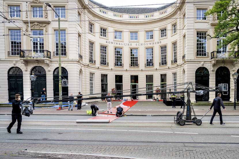 Voorbereidingen Prinsjesdag 2024