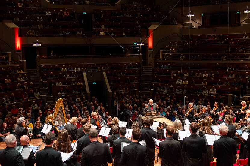 Jubileumconcert van Ton Koopman, oprichter van het Amsterdam Baroque Orchestra & Choir