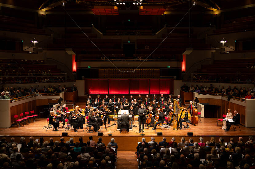 Jubileumconcert van Ton Koopman, oprichter van het Amsterdam Baroque Orchestra & Choir