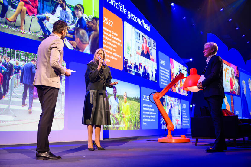 Koningin Máxima bij landelijk evenement Rabobank