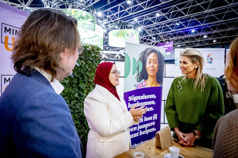 Koningin Máxima opent de Nationale Onderwijstentoonstelling