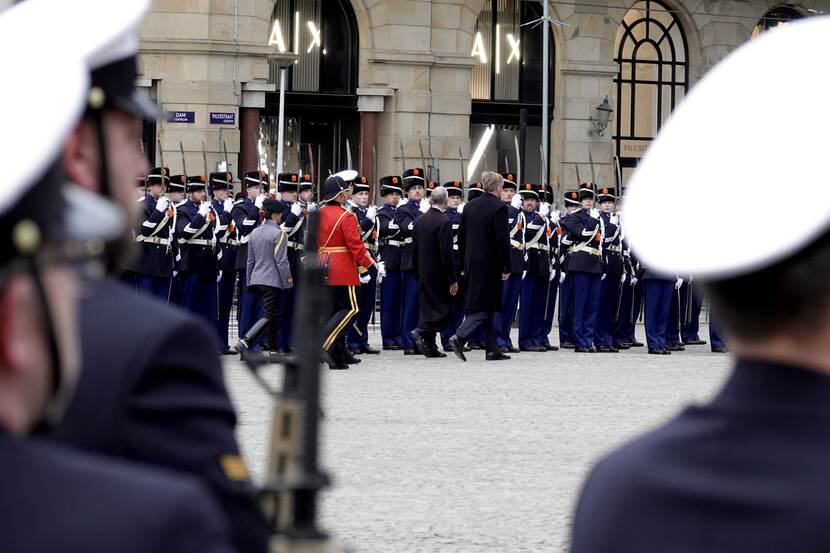 Welcome ceremony state visit President of Portugal